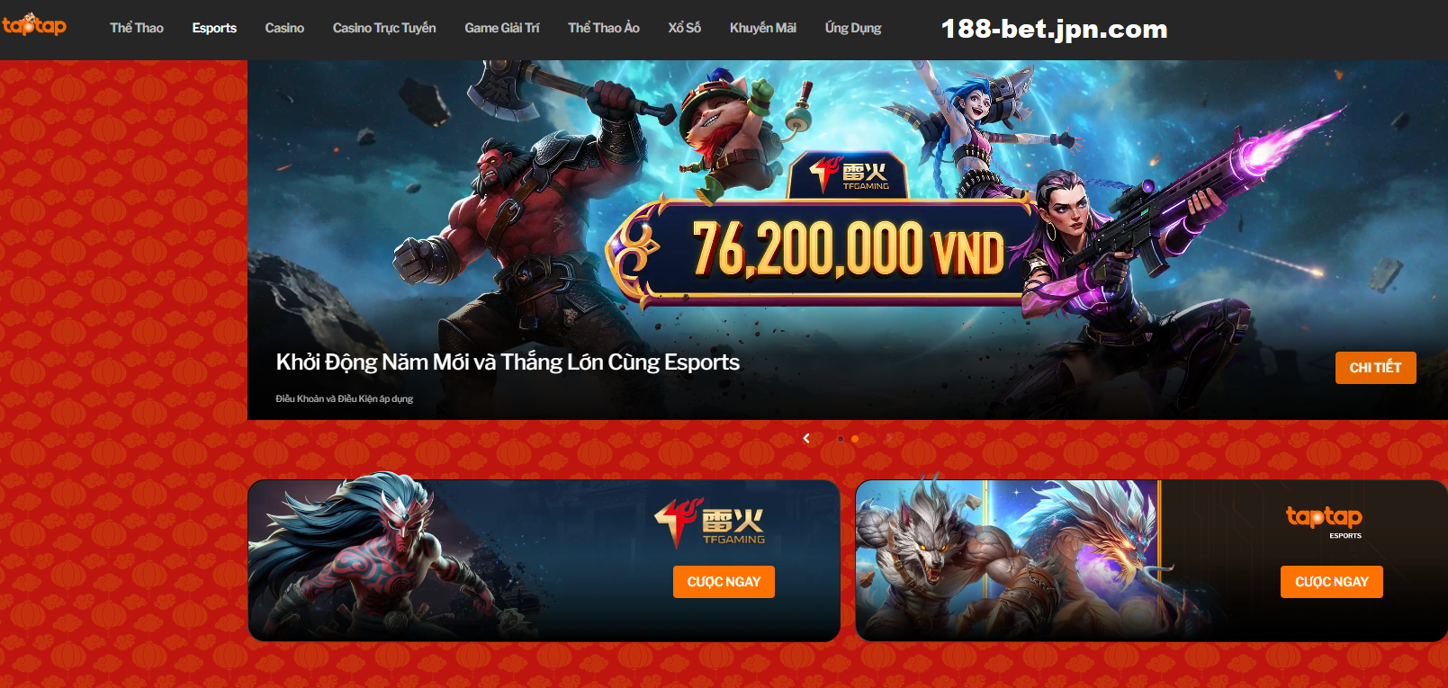 Trò chơi cá cược 188bet