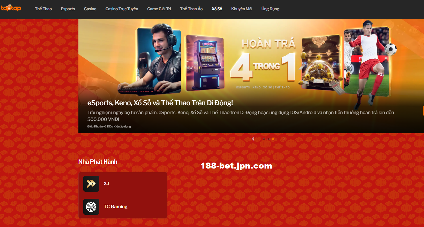 Xổ số trực tuyến 188bet